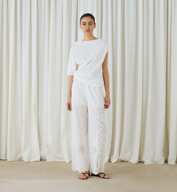 DES PRES「ソフトプレーンジャージー ツイストプルオーバー」|Tシャツ・カットソー|