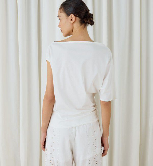 DES PRES「ソフトプレーンジャージー ツイストプルオーバー」|Tシャツ・カットソー|