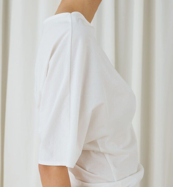 DES PRES「ソフトプレーンジャージー ツイストプルオーバー」|Tシャツ・カットソー|