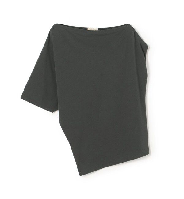 DES PRES「ソフトプレーンジャージー ツイストプルオーバー」|Tシャツ・カットソー|19 ブラック