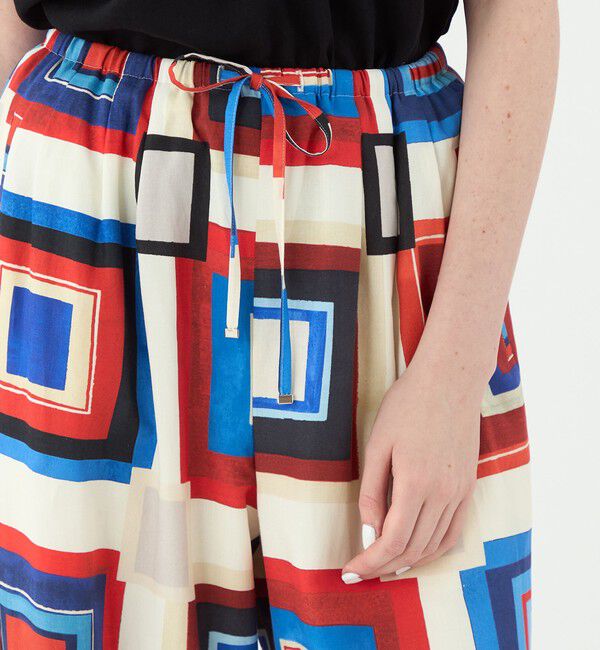 Ballsey「スキームプリント ドロストワイドパンツ」|その他|