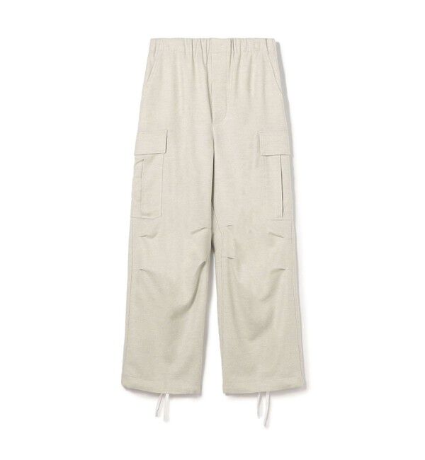 GALERIE VIE「ウールサキソニー イージーカーゴパンツ」|カーゴ|13 ライトグレー