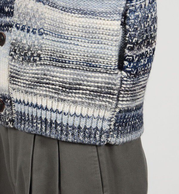 TOMORROWLAND MENS「TOMORROWLAND tricot ウール アクリル ニットブルゾン」|ニット・セーター|