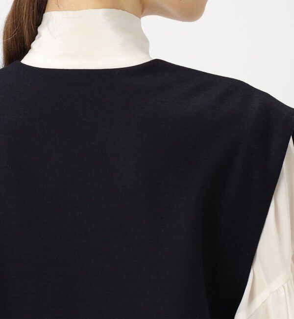 Ballsey「ウールスムース Vネックベスト」|ベスト・ジレ|