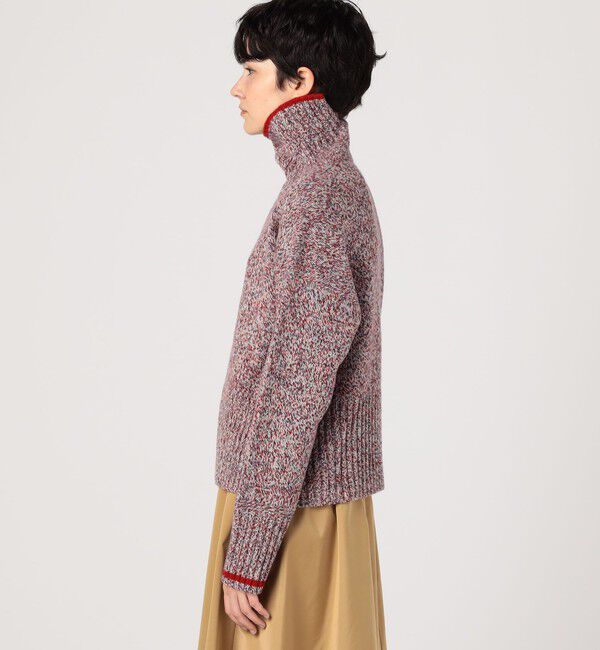 MACPHEE「ファインラムズウール タートルネックプルオーバー」|ニット・セーター|