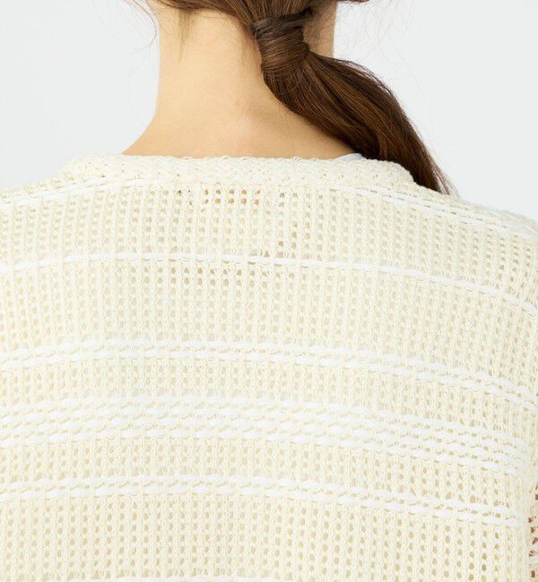 Ballsey「ドライコットン クルーネックカーディガン」|カーディガン|