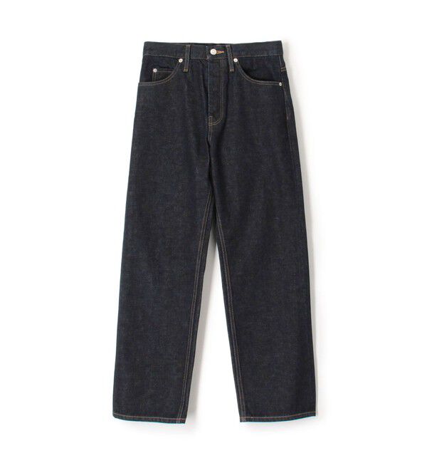 GALERIE VIE「リユースシーアイランドコットン デニムストレートパンツ」|デニム|69 ネイビー
