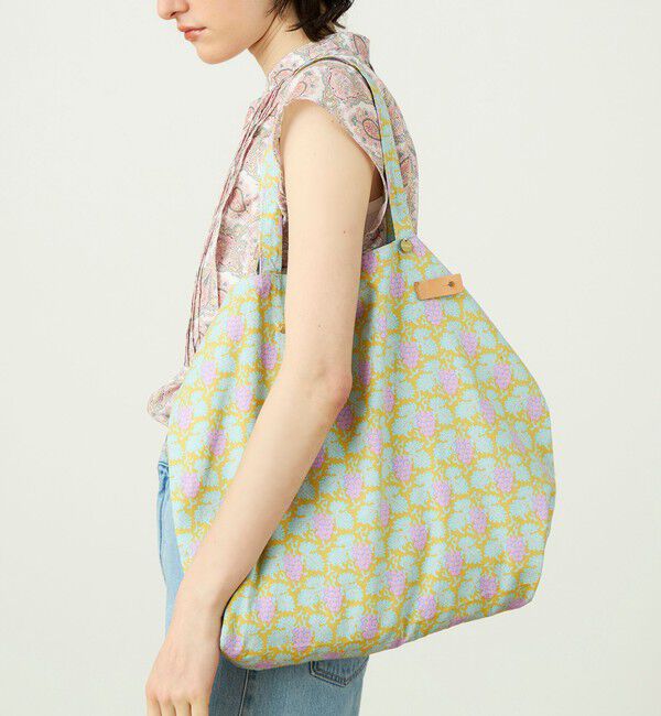 SOULEIADO「SOULEIADO コットンオックス ポケッタブルトートバッグ」|エコバッグ|