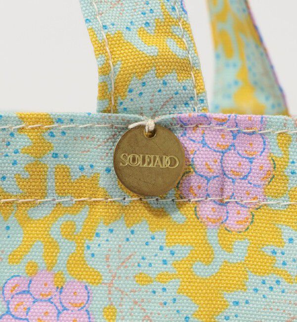 SOULEIADO「SOULEIADO コットンオックス ポケッタブルトートバッグ」|エコバッグ|