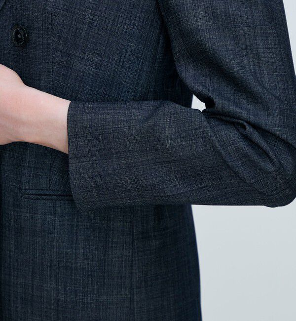 TOMORROWLAND collection「コンフォートデニム ダブルブレストジャケット」|テーラードジャケット|