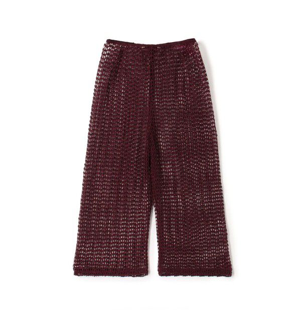 BACCA「ラッセルレース ハーフパンツ」|その他|39 ボルドー