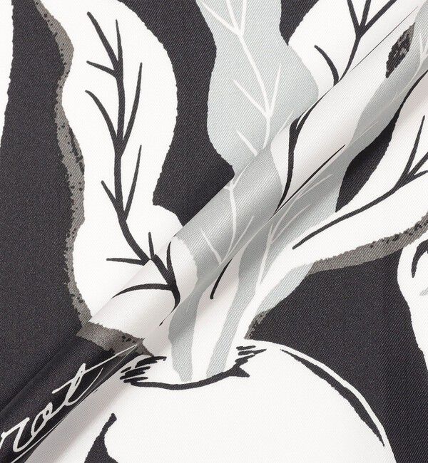 TOMORROWLAND GOODS「manipuri VEGETABLES シルクスカーフ」|バンダナ・スカーフ|