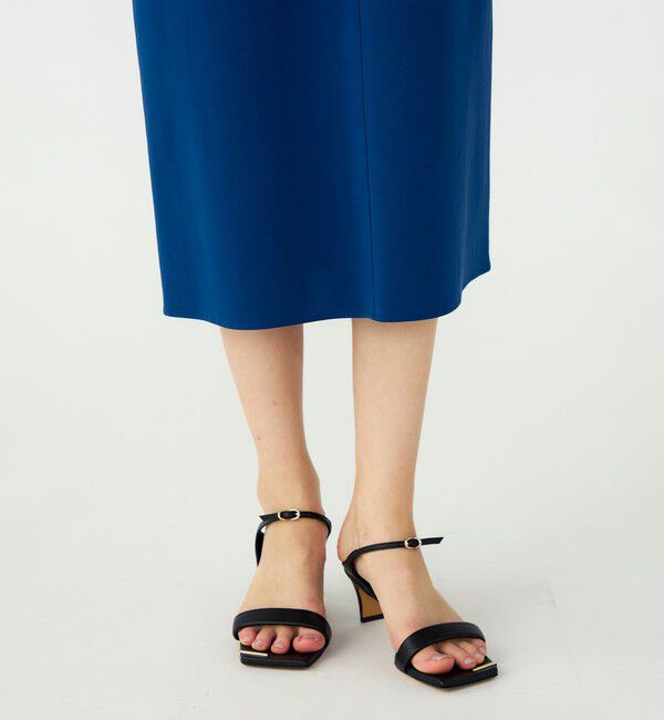 Ballsey「スムースポンチ ラウンドスリーブワンピース」|ワンピース|