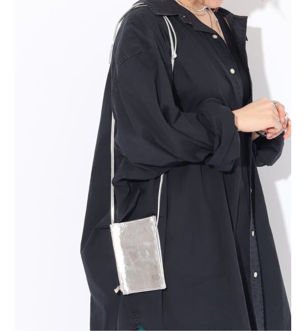  「【blancle/ ブランクレ】M.LETHER Double multi case」|ショルダー・メッセンジャー|