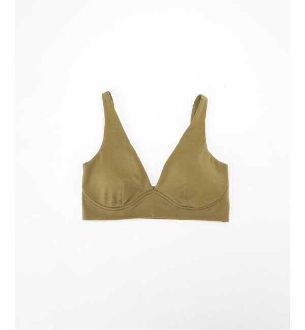 EMILYWEEK「【FLOW】リヨセルブラ（グリーン、カーキ）」|インナー|