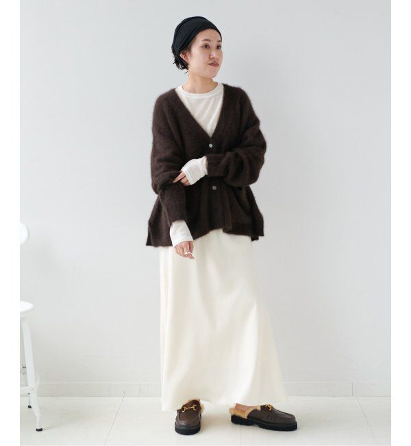 EMILYWEEK「スーパーウール クルーネックシアープルオーバー」|Tシャツ・カットソー|