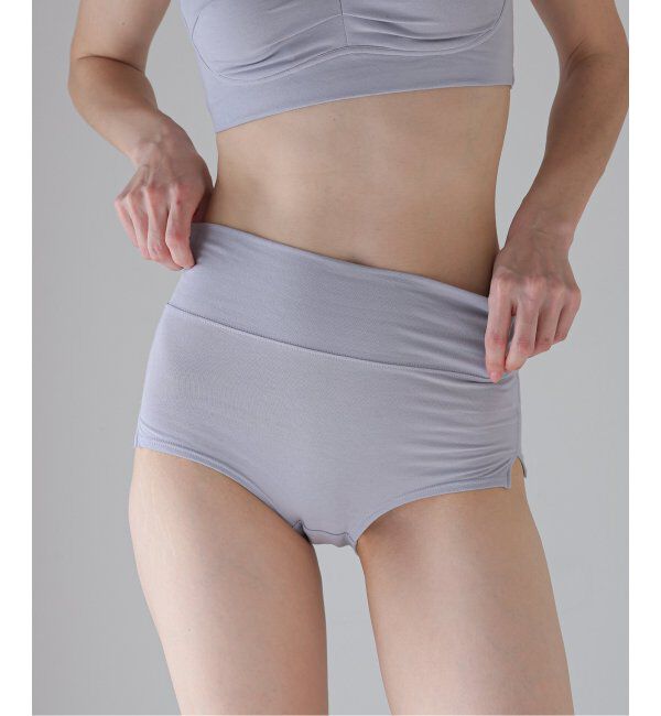 EMILYWEEK「【NEUTRAL】オーガニックコットン混カバレッジショーツ（グリーン、パープル）」|インナー|