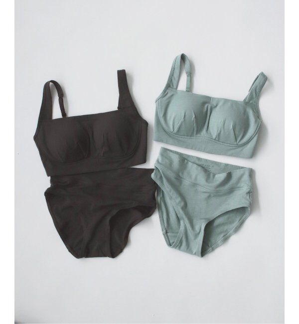 EMILYWEEK「【CALM】ハーフトップブラ（ブラウン、ブルー）」|インナー|