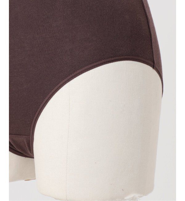 EMILYWEEK「【RESET】オーガニックコットン混 ショーツ（ブラウン、ミント）」|インナー|