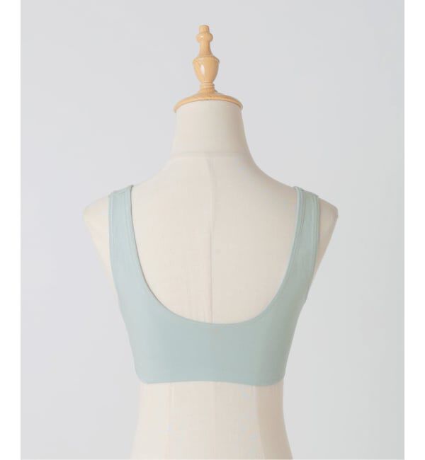 EMILYWEEK「【NEUTRAL】オーガニックコットン混カバレッジブラ（サックス）」|インナー|