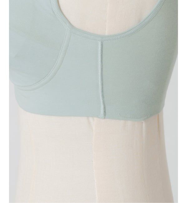 EMILYWEEK「【NEUTRAL】オーガニックコットン混カバレッジブラ（サックス）」|インナー|
