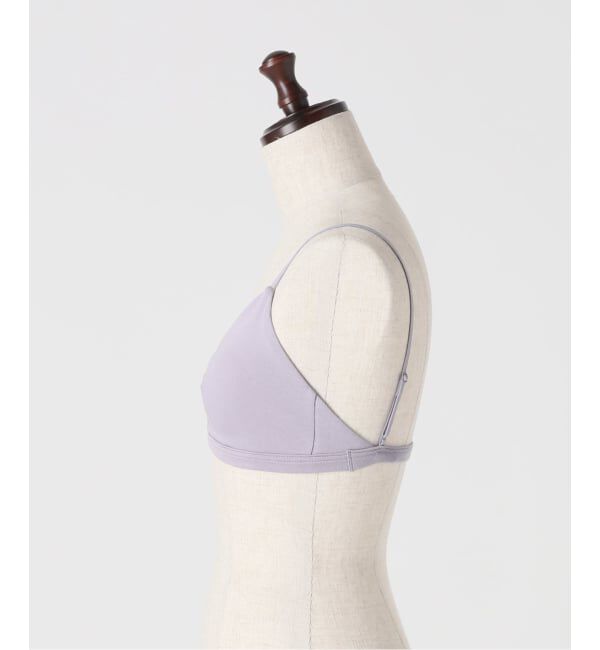 EMILYWEEK「【RESET】オーガニックコットン混 ブラ（グレージュ、パープル）」|インナー|