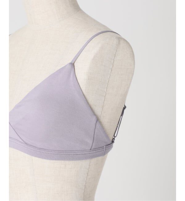 EMILYWEEK「【RESET】オーガニックコットン混 ブラ（グレージュ、パープル）」|インナー|