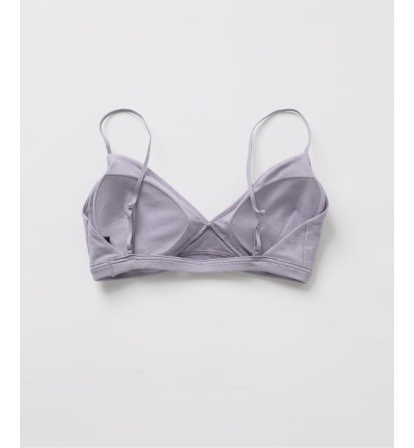 EMILYWEEK「【RESET】オーガニックコットン混 ブラ（グレージュ、パープル）」|インナー|