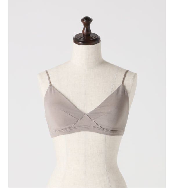 EMILYWEEK「【RESET】オーガニックコットン混 ブラ（グレージュ、パープル）」|インナー|