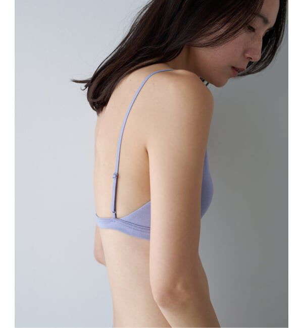 EMILYWEEK「【RESET】オーガニックコットン混 ブラ（グレージュ、パープル）」|インナー|