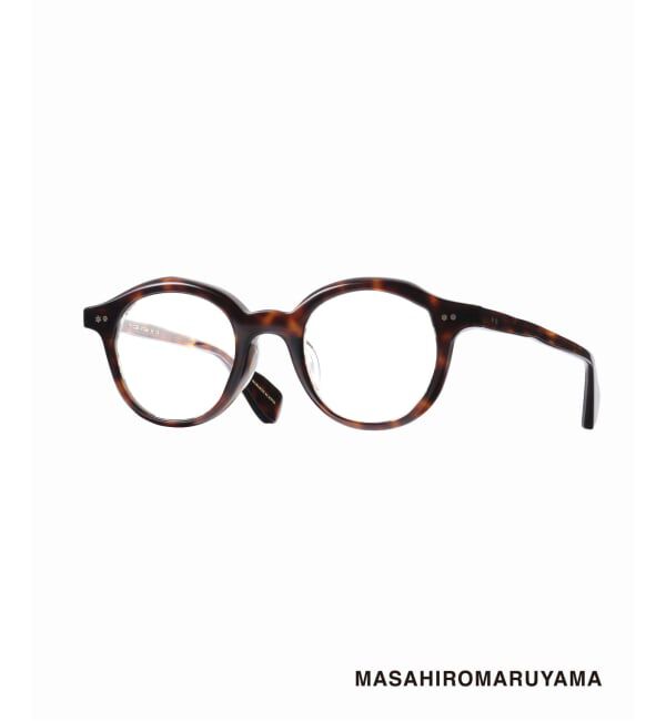 EYETHINK「MASAHIRO MARUYAMA 別注 MM-0026 No.E3 Red havana Optical」|メガネ|ブラウン