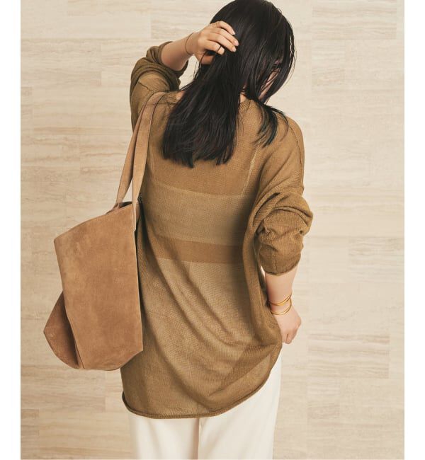 Plage「Linen/ny long プルオーバー」|ニット・セーター|
