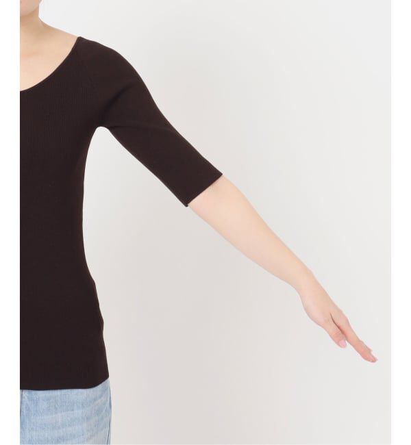 Plage「layered rib ニットT」|ニット・セーター|