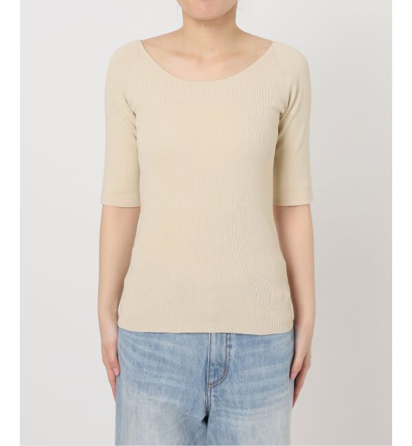 Plage「layered rib ニットT」|ニット・セーター|