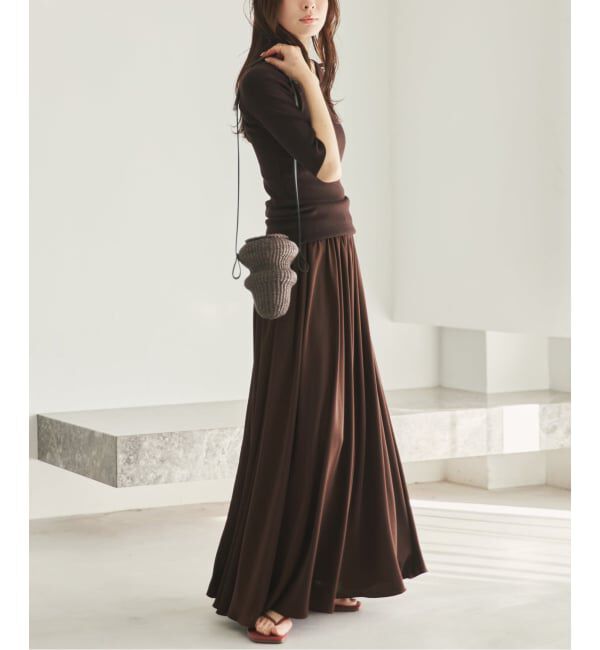 Plage「layered rib ニットT」|ニット・セーター|