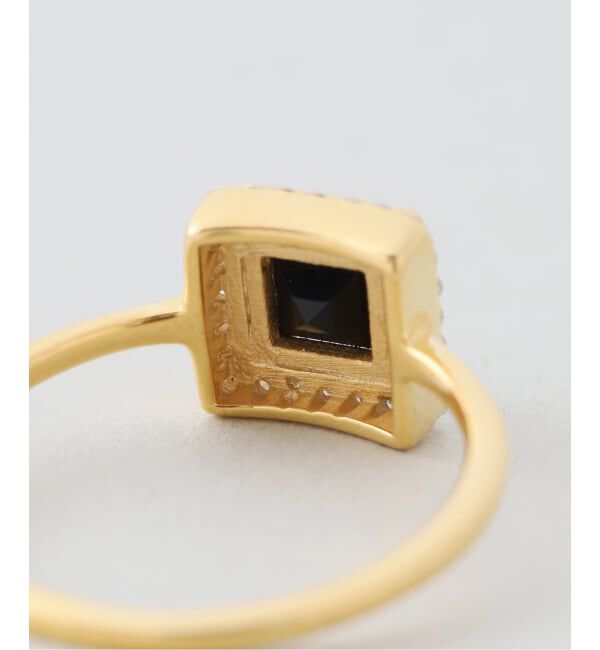 SLOBE IENA「《WEB限定/追加》ODUL SLOBE別注 スクエアカットリング」|リング|