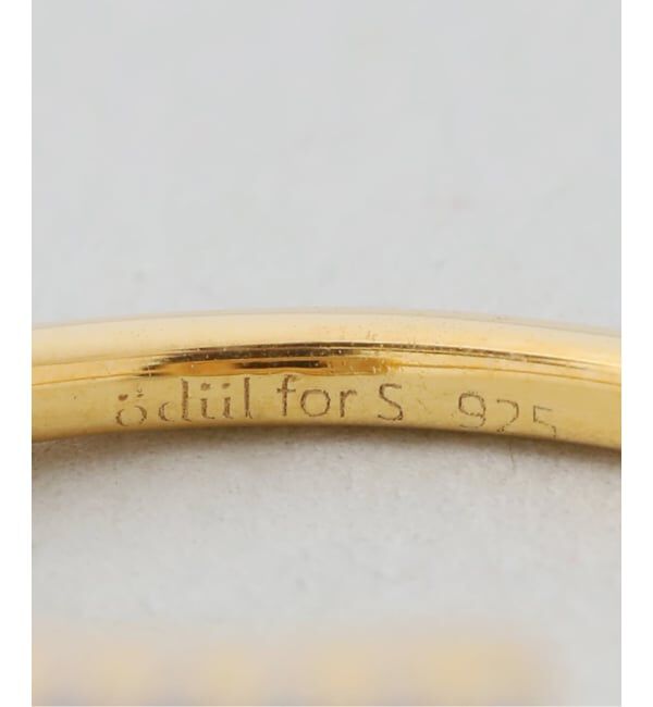 SLOBE IENA「《WEB限定/追加》ODUL SLOBE別注 スクエアカットリング」|リング|