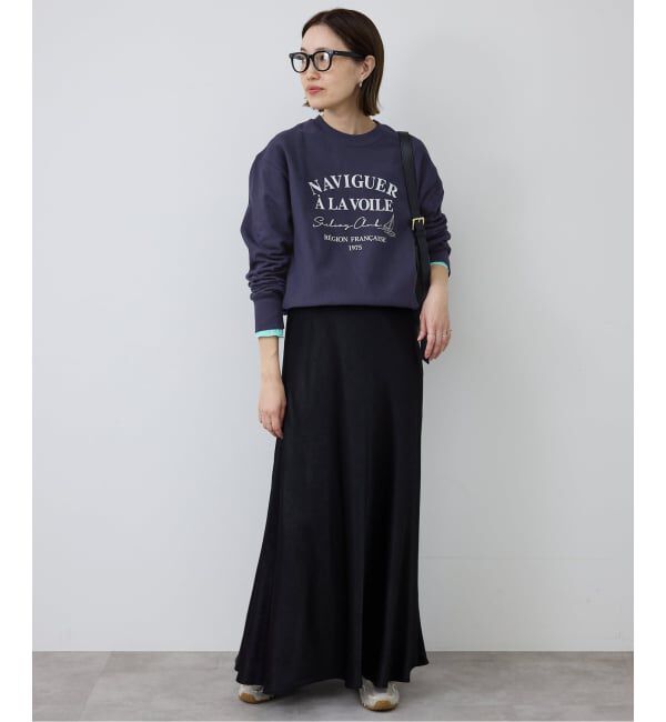 SLOBE IENA「《セットアップ対応可》Clubロゴスウェット」|スウェット・ジャージ|