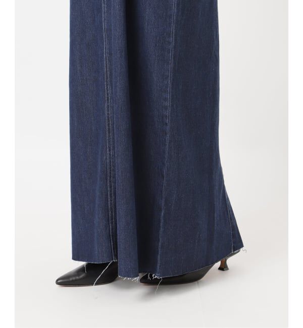 SLOBE IENA「LEDENIM ナローフレアデニムジャンパースカート」|ワンピース|
