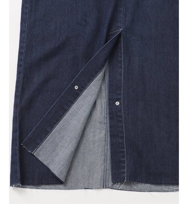 SLOBE IENA「LEDENIM ナローフレアデニムジャンパースカート」|ワンピース|