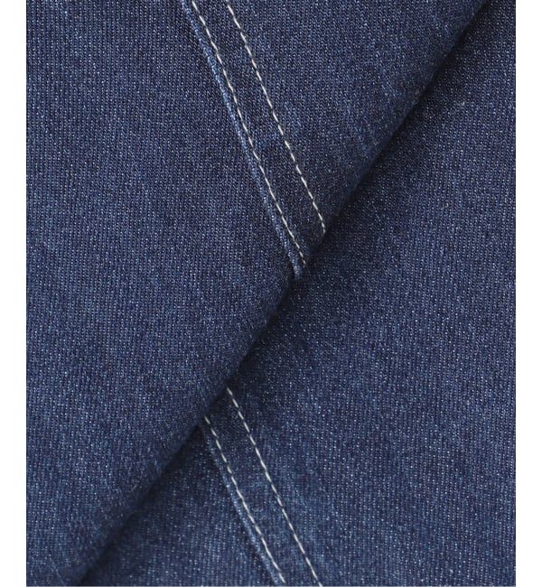 SLOBE IENA「LEDENIM ナローフレアデニムジャンパースカート」|ワンピース|