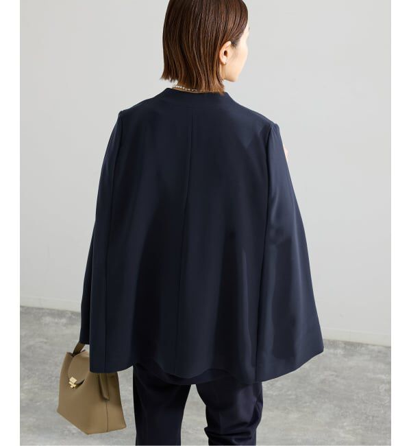 IENA「《セットアップ対応/追加》ケープジャケット」|その他|