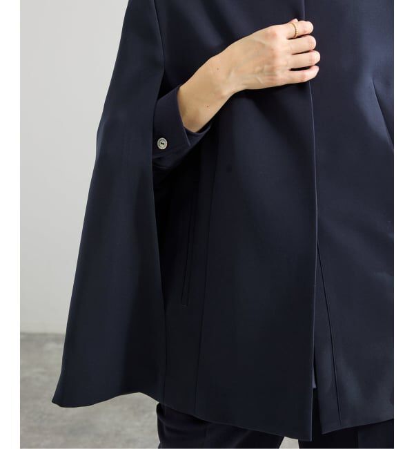 IENA「《セットアップ対応/追加》ケープジャケット」|その他|