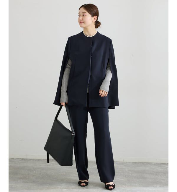 IENA「《セットアップ対応/追加》ケープジャケット」|その他|