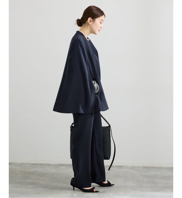 IENA「《セットアップ対応/追加》ケープジャケット」|その他|