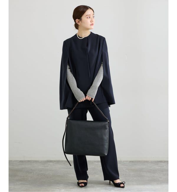 IENA「《セットアップ対応/追加》ケープジャケット」|その他|