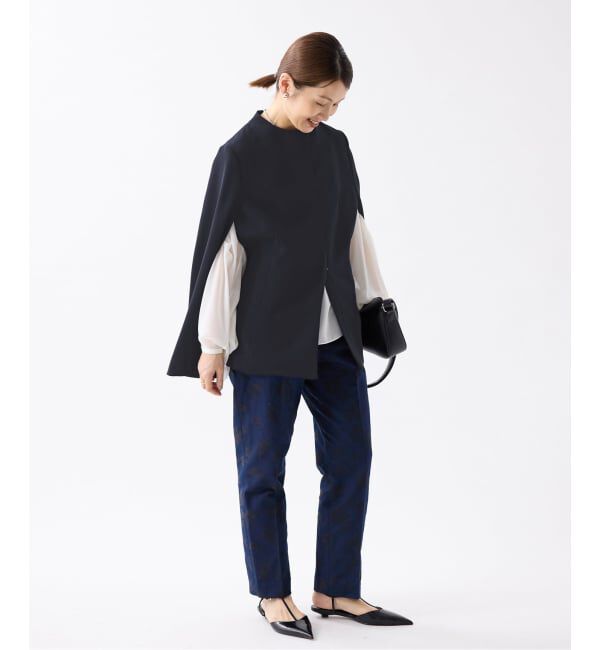 IENA「《セットアップ対応/追加》ケープジャケット」|その他|