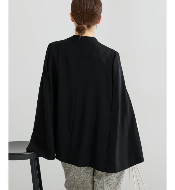 IENA「《セットアップ対応/追加》ケープジャケット」|その他|