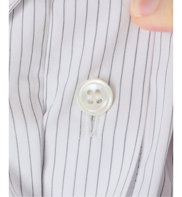 IENA「バンドカラーボリュームブラウス」|シャツ・ブラウス|