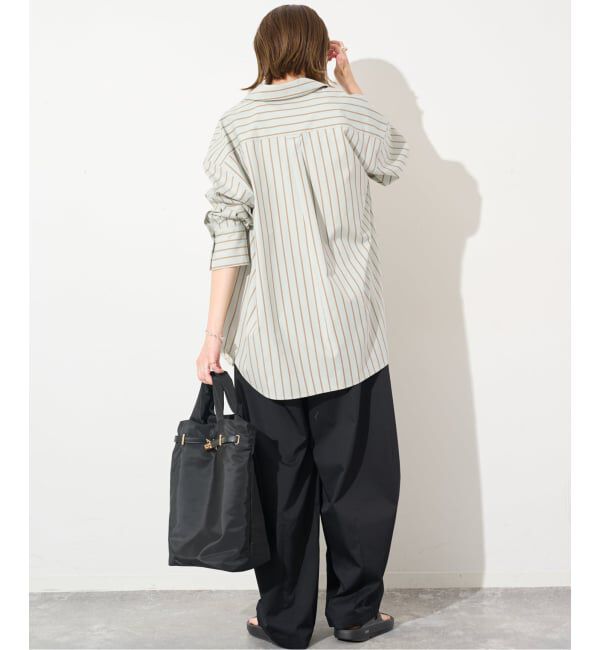 SLOBE IENA「《UVカット》ポプリン2WAYシャツ」|シャツ・ブラウス|